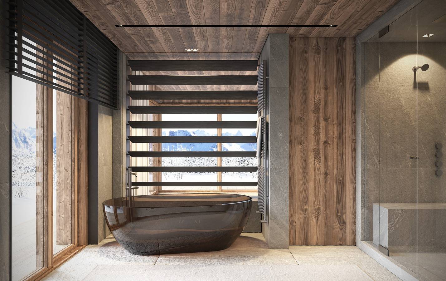 Chalet Goldeneye – Havre de luxe à La Clusaz – Piscine, jacuzzi, sauna & vue montagne in La Clusaz, Région d'Annecy