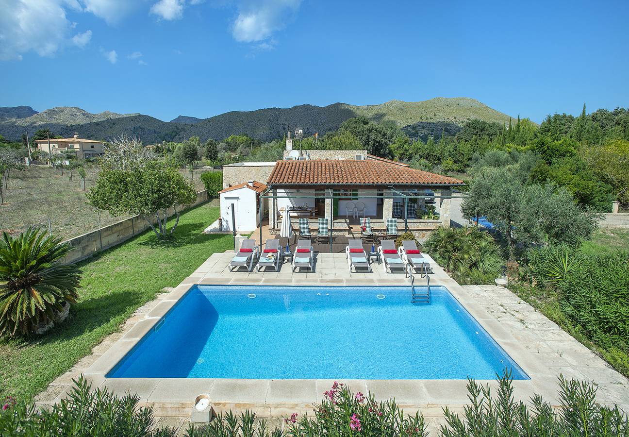 Finca für 6 Personen in el Vilà, Pollença