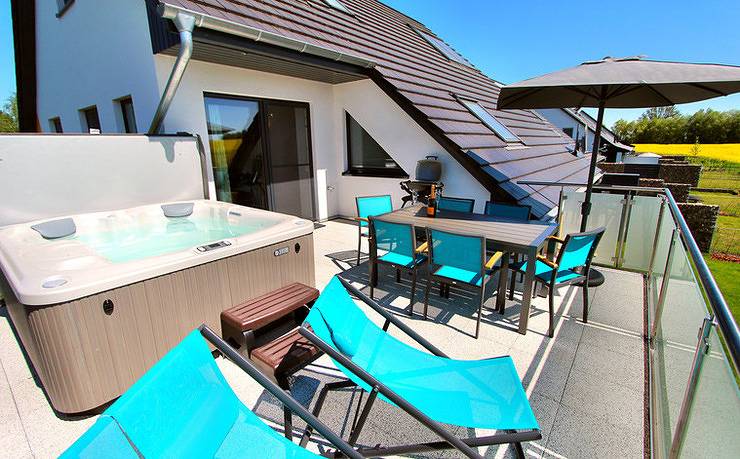 Ferienwohnung für 6 Personen, mit Balkon und Whirlpool sowie Sauna - 1
