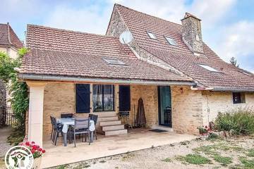 Gîte pour 4 personnes, avec jardin à Thédirac