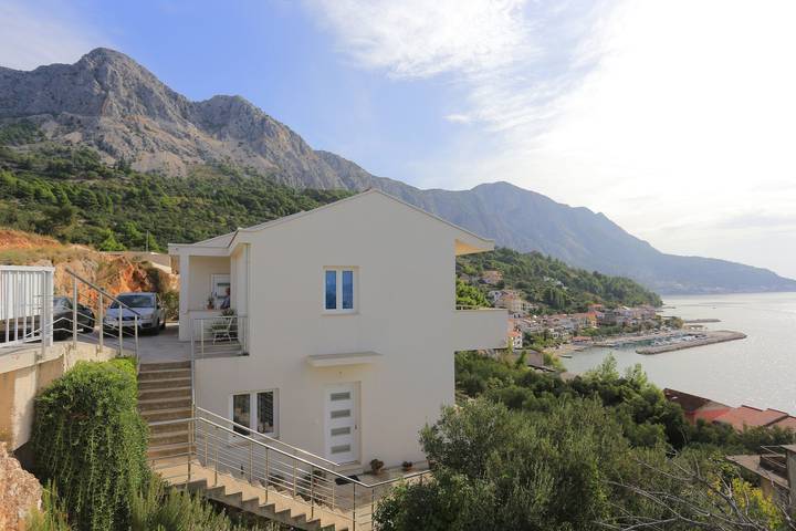 Apartamento entero, Apartamento-estudio con terraza y vista al mar Podgora, Makarska As-21817-a in Podgora, Rivera de Makarska