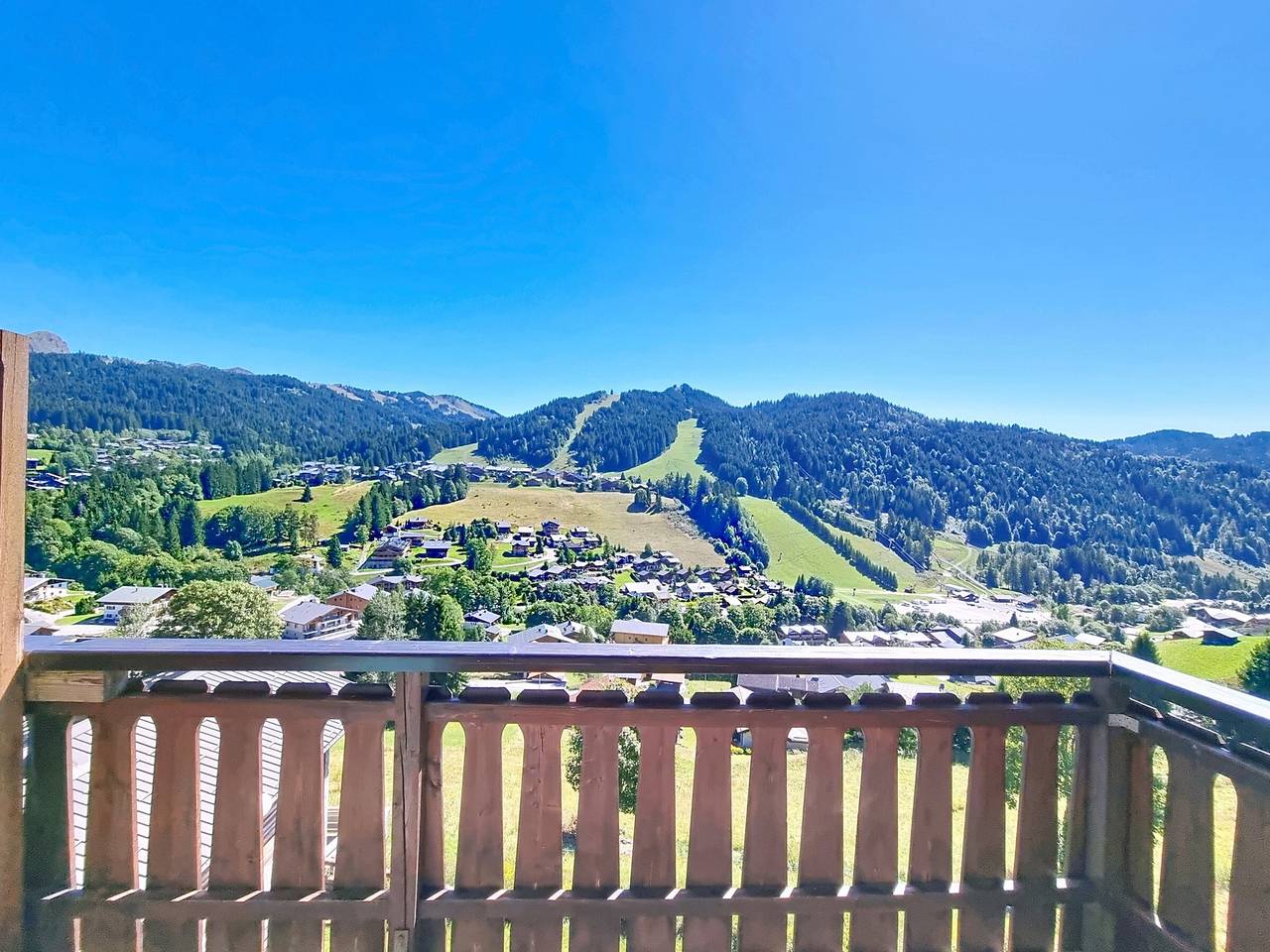 Ganze Wohnung, Charmante Wohnung für 5 Pers. in den Alpen mit Bergblick in Les Gets, Les Portes du Soleil