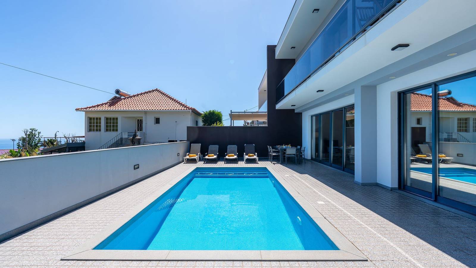 Ferienhaus für 6 Personen mit Meerblick in Arco da Calheta, Madeira