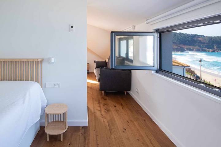 Appartement entier, Ag Casa Arnados,1ère linea Playa Razo terrassa in Razo, Carballo