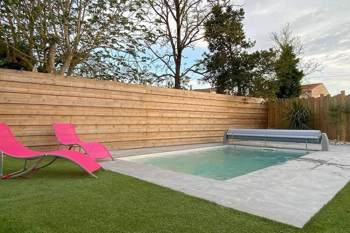 Maison de vacances pour 6 personnes, avec Jardin à L'Aiguillon-sur-Mer