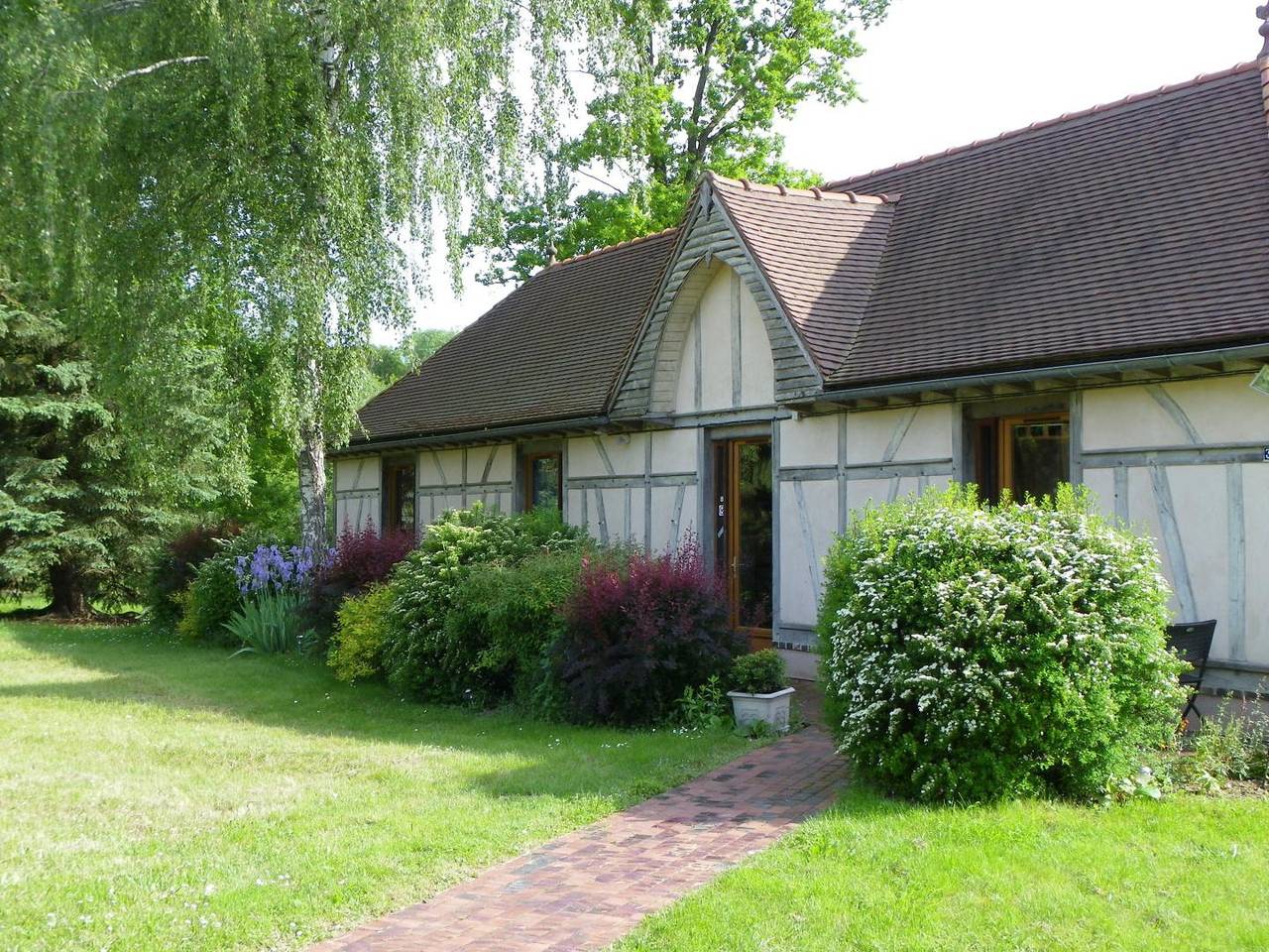 Domaine du Moulin d'Eguebaude - Chambre 1 in Estissac, Aube