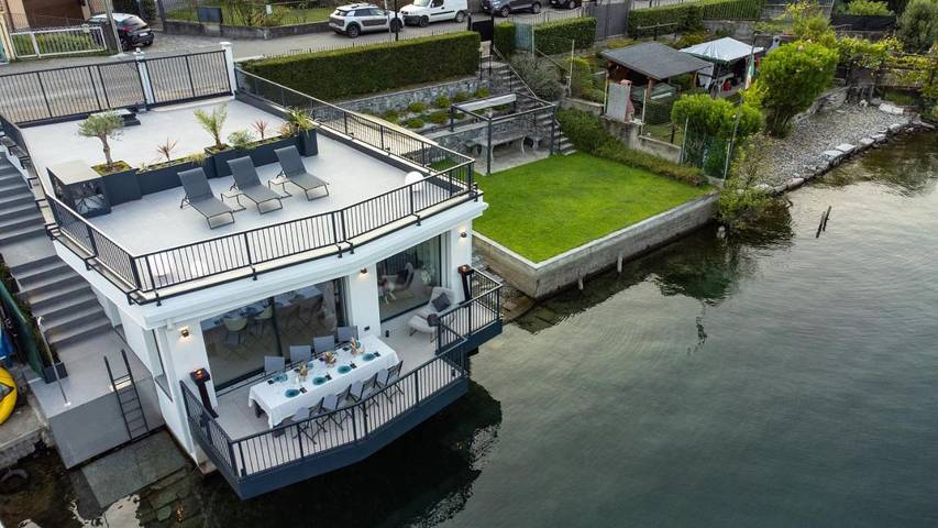 Villa per 6 persone, con Balcone e Terrazza nonché Panorama e Vista lago sul Lago d'Orta
