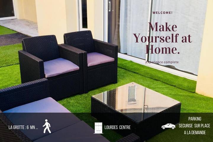 Gîte pour 7 personnes, avec vue et jardin, animaux acceptés dans Musée Sainte Bernadette Moulin Lacadé Maison Paternelle - 2