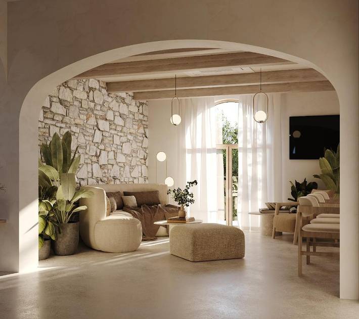 Villa für 10 Personen, mit Ausblick und Pool sowie Garten auf Thassos - 3