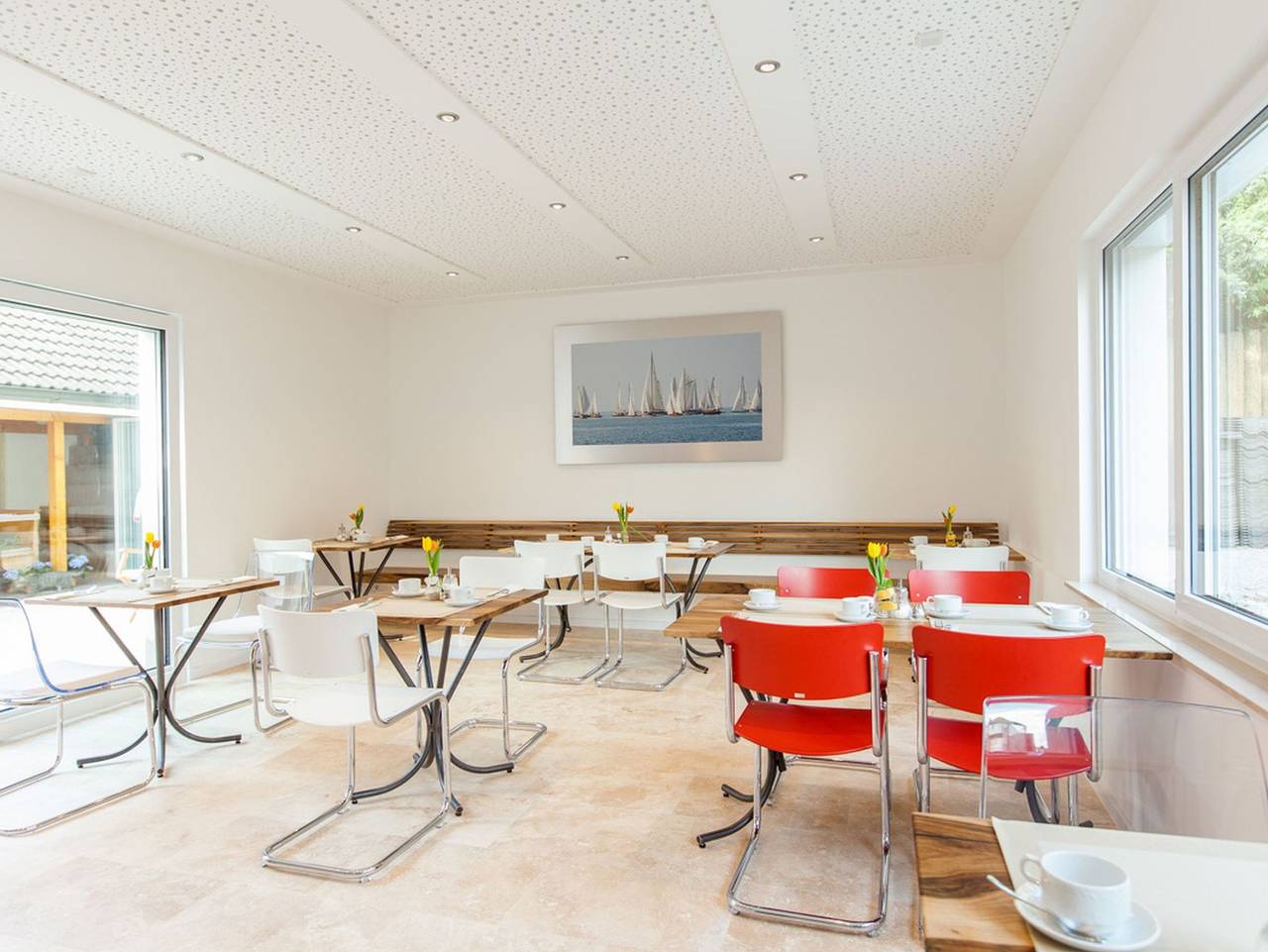 Ganze Ferienwohnung, Gästehaus Schechter - Studio 1, 55qm, 1 Schlafzimmer, max. 4 Personen in Uhldingen-Mühlhofen, Region Bodensee-Oberschwaben