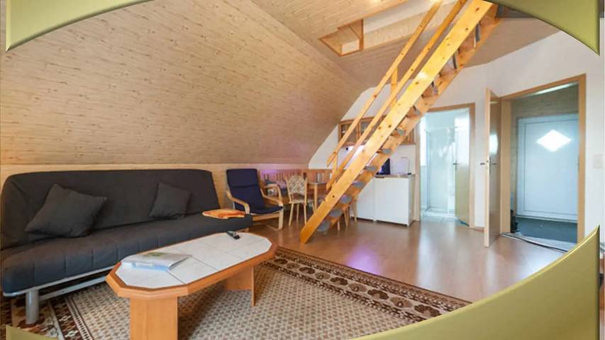 Hütte für 5 Personen, mit Balkon und Sauna in Altenberg - 2