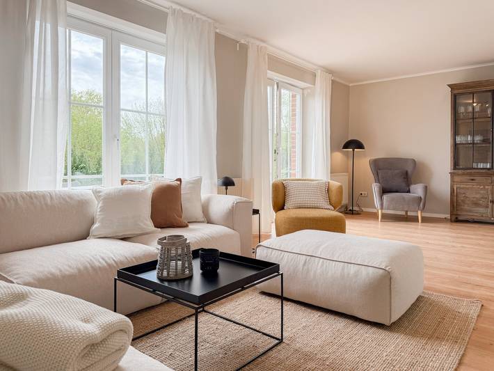 Filter.hub_sauna.vacation_home für 8 Personen, mit Terrasse und Garten sowie Sauna in Scharbeutz
