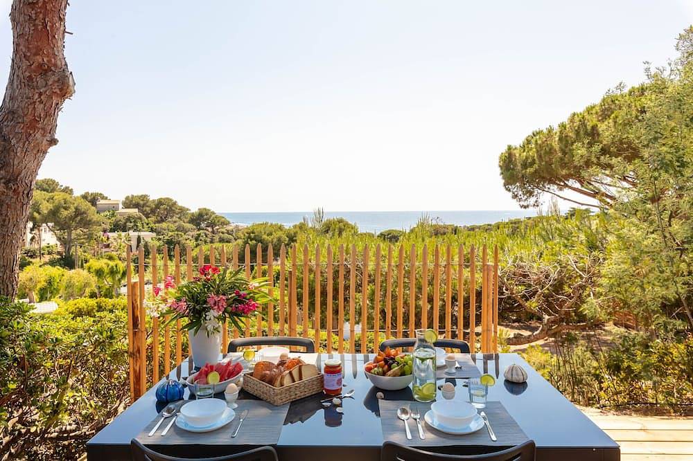 Olivier-Bungalow-Básico-Baño privado con ducha-Vista al Mar in Hyeres, Parque nacional Port-Cros