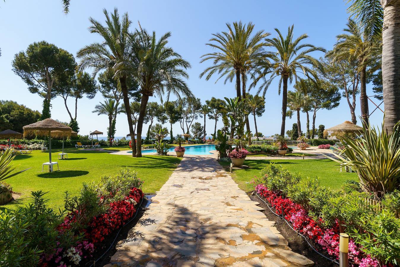 Hel lejlighed, Ferielejlighed for 4 personer med have in La Cala de Mijas, Mijas