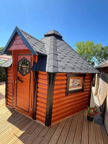 Tente pour 4 personnes, avec jardin dans les Pays de la Loire