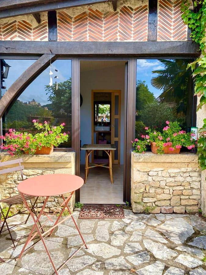 Location de vacances pour 2 personnes, avec jardin ainsi que terrasse et vue, animaux acceptés dans Jardins de Marqueyssac - 4