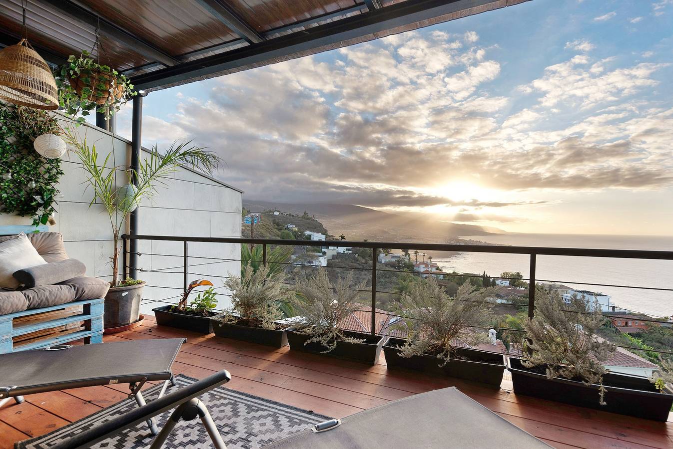 Ferienhaus "Villa Horizonte" mit Meerblick, Privatem Pool und Wlan in Lomo Román, Santa Úrsula