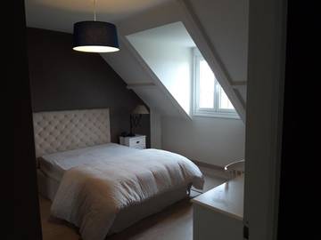Maison d’hôte pour 2 personnes, avec jardin et vue à Andrésy