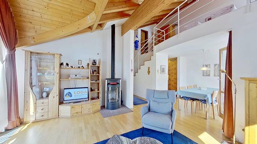 Ferienwohnung für 6 Personen, mit Ausblick und Seeblick sowie Balkon - 1