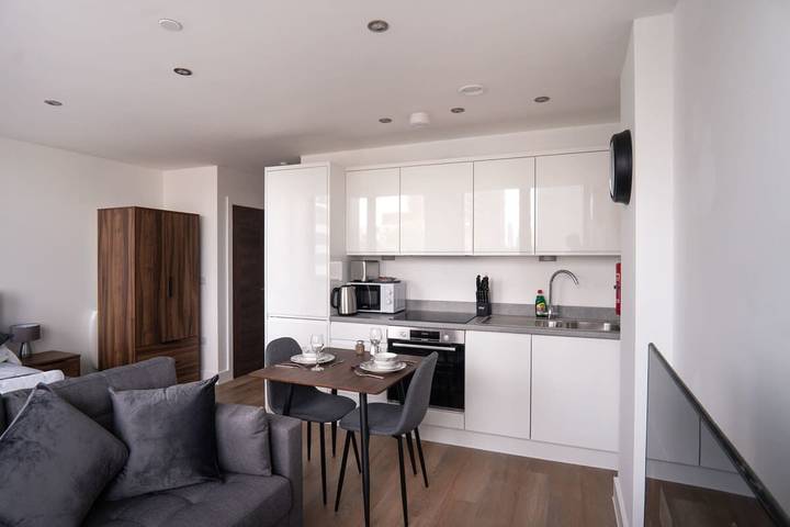 Apartamento entero, Stay Zeni, Alexandra Rise Manchester Chic Studio in Gran Mánchester