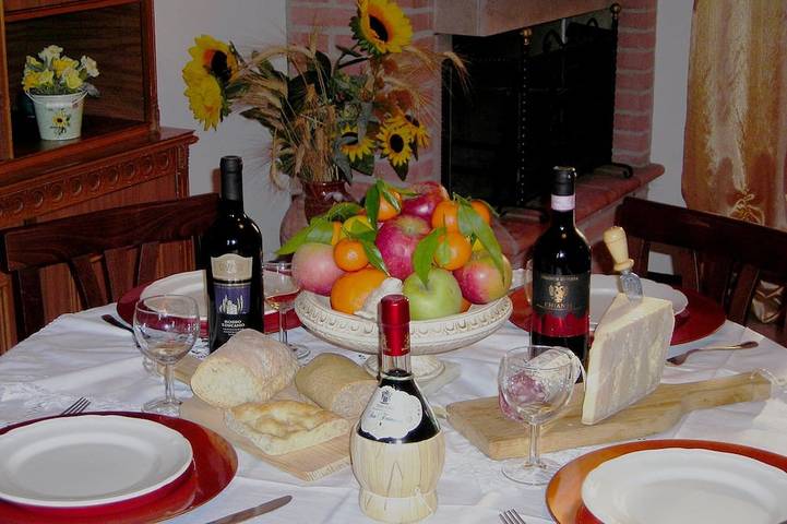 Ferienhaus für 4 Personen, mit Balkon und Garten