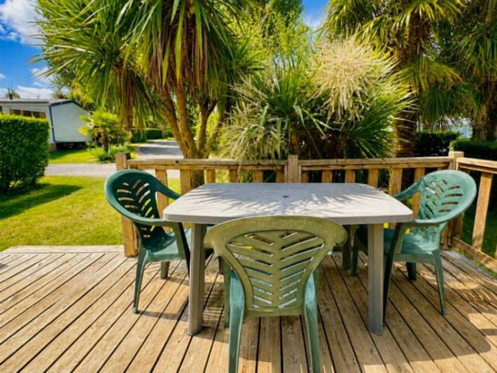 Camping du Golf - Mobilheim 4 personen - Mh2 Green 26 m² in Dives-sur-Mer, Lisieux und Umgebung