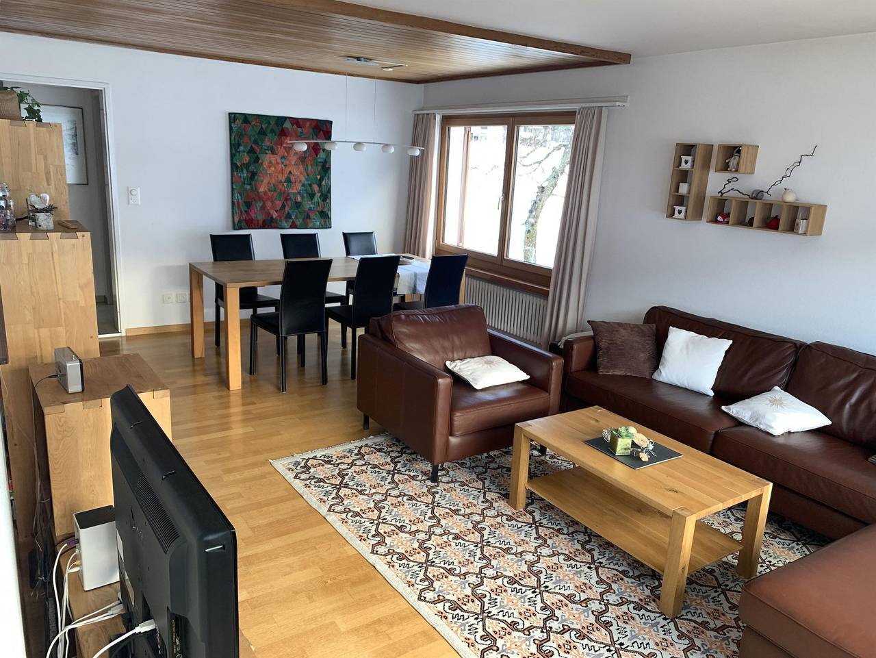Ganze Ferienwohnung, Tgesa Marlotscha - 4.5 Zimmerwohnung - 6 Betten in Surses, Engadin