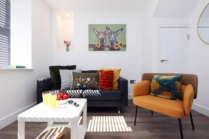 Apartment for 4 people, with Terrace in Penarth