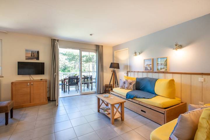Gîte pour 7 personnes, avec jardin et balcon dans Aquaclub de Belle Dune - 2