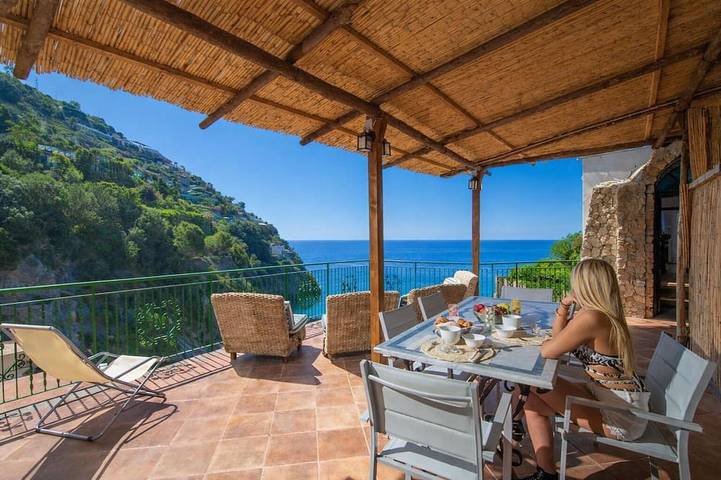 Ferienhaus für 8 Personen, mit Balkon und Garten