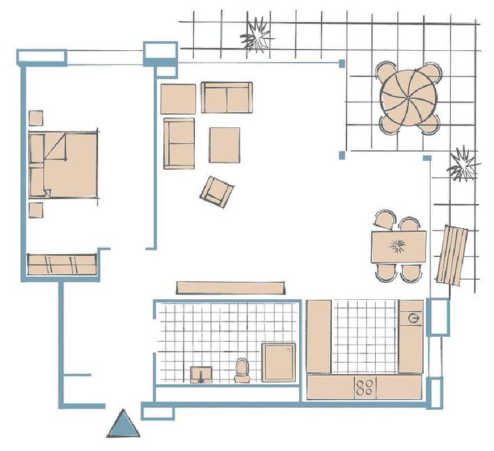 Ferienwohnung für 4 Personen, mit Meerblick und Balkon in Heiligenhafen - 2