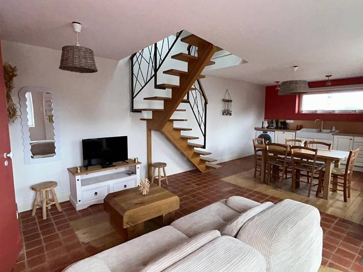 Maison d’hôte pour 4 personnes, avec Terrasse à Saint-Étienne-au-Mont - 3