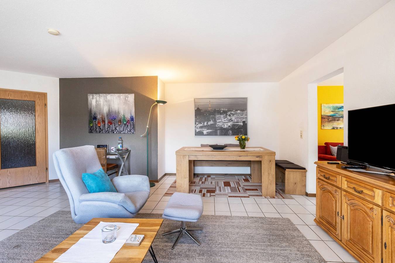 Ganze Wohnung, Apartment 'Rieth' mit Bergblick, privater Terrasse und Wlan in Dürbheim, Albsteig Etappe 15