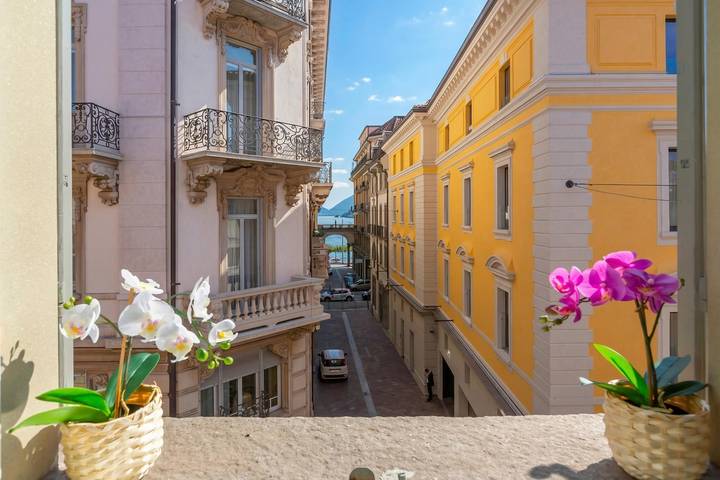 Apartamento de vacaciones para 4 personas, con vistas al lago y balcón - 1