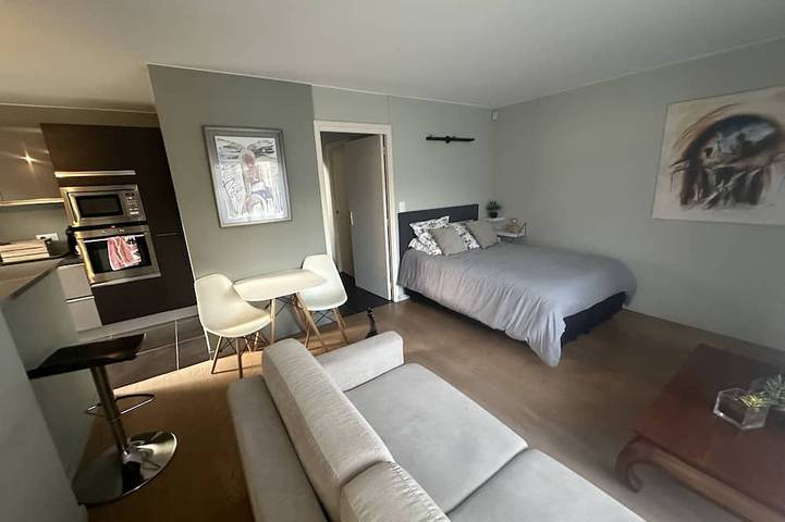 Appartement de vacances pour 3 personnes, avec jardin et terrasse