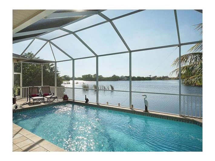 Villa in Cape Coral mit Schwimmbecken in Cape Coral, Southwest Florida