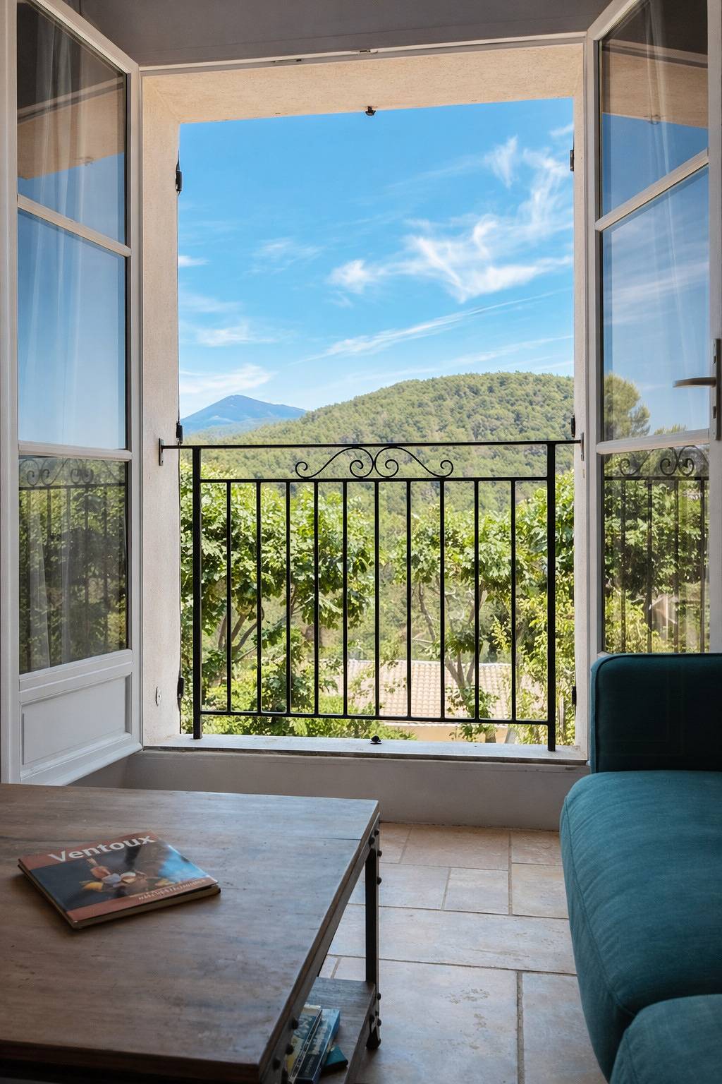 Granero reformado con vistas al Mont Ventoux in Le Barroux, Parque natural regional del Mont Ventoux
