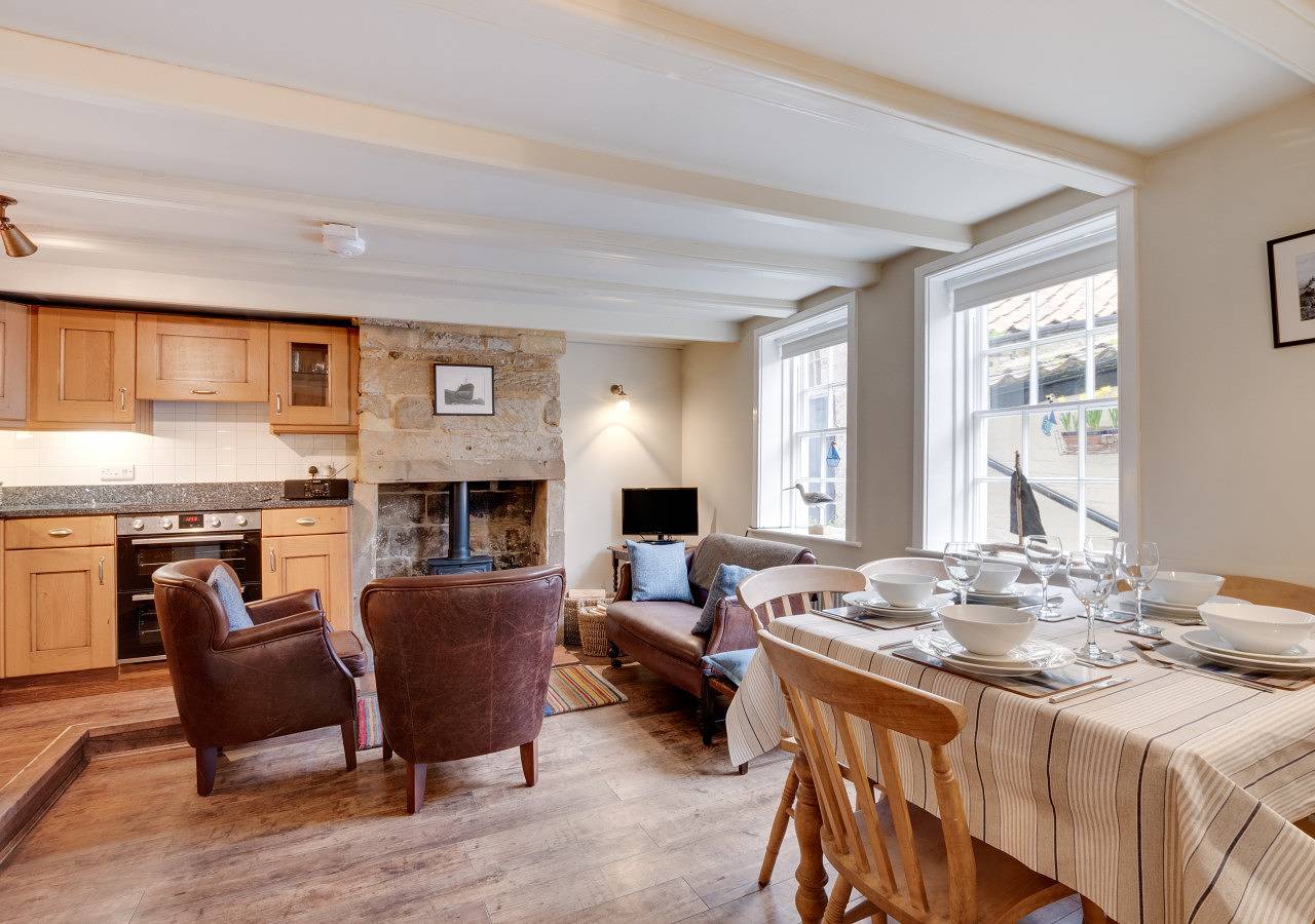 Storm Cottage in Robin Hood's Bay, North York Moors National Park