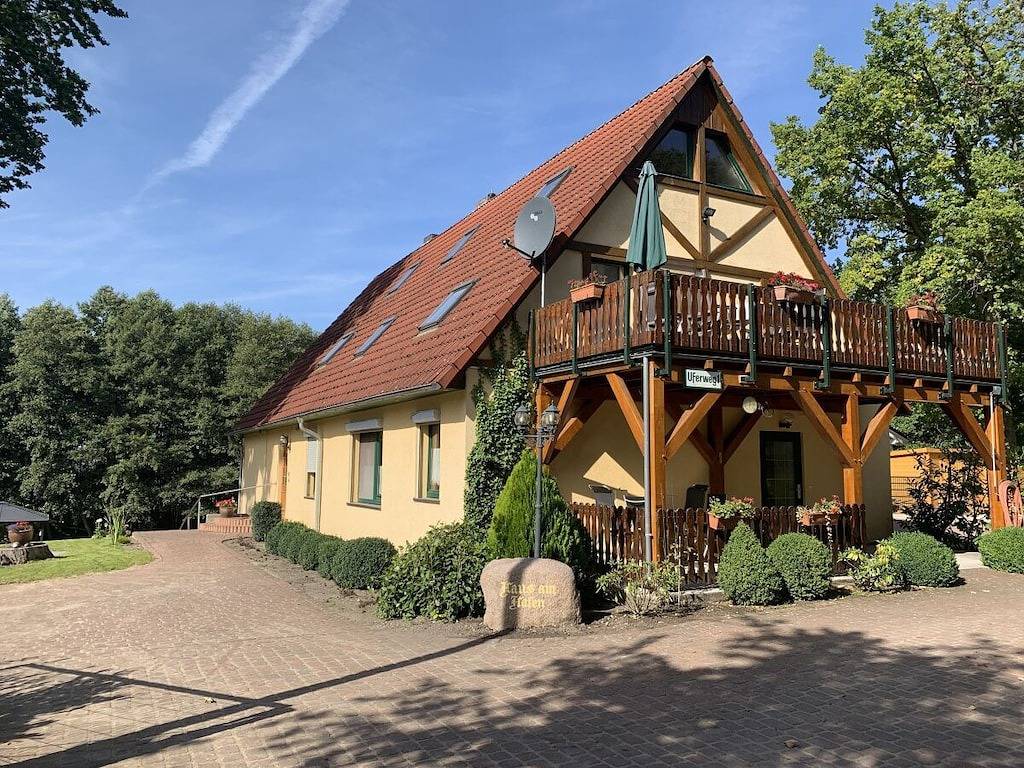 "Haus am Hafen" A4 in Zislow, Plauer See