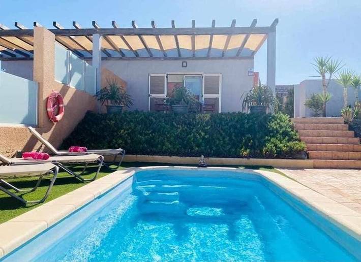 Maison de vacances pour 6 personnes, avec piscine et jardin