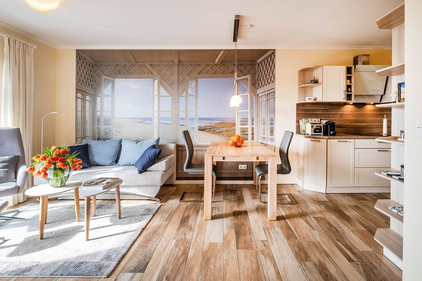 Ganze Wohnung, Ferienwohnung für 2 Personen am Fischereihafen in Hafen Büsum, Büsum