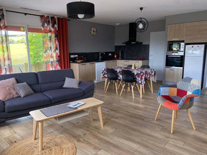 Gîte pour 4 personnes, avec jardin et terrasse en France - 3