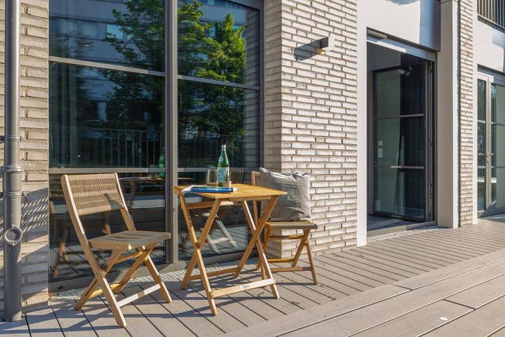 Ferienwohnung für 2 Personen, mit Ausblick und Seeblick sowie Terrasse in Hamburg-Nord - 3