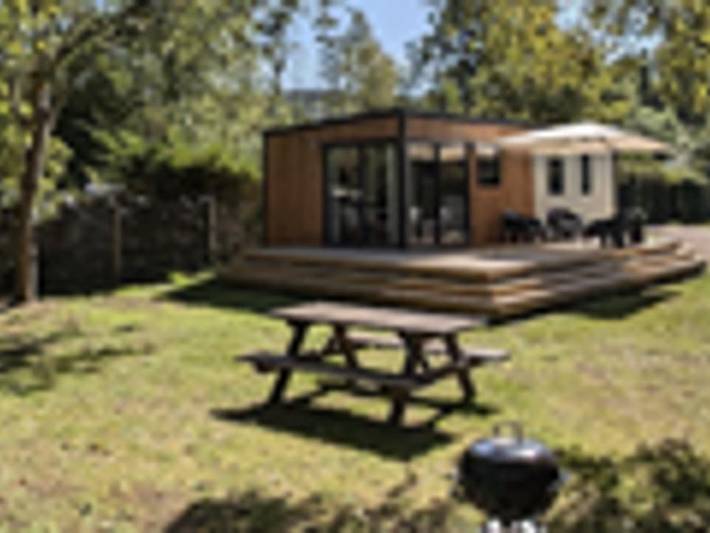 Camping Chateau de Bouafles - Mobilheim 4 personen - 192 in Bouafles, Les Andelys und Umgebung