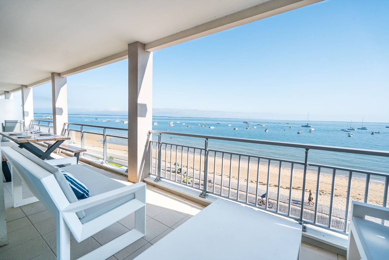 Appartement entier, Appartement de vacances pour 6 personnes avec balcon in Arcachon, Région d'Arcachon