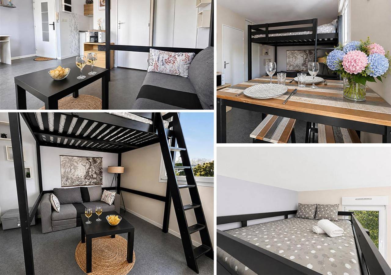 Appartement entier, Charmant studio calme & proche Rennes centre in Saint-Grégoire, Région de Rennes