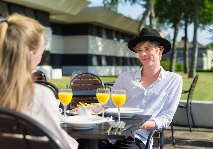 Hotel für 3 Personen, mit Garten und Sauna, mit Haustier in Hjo - 4