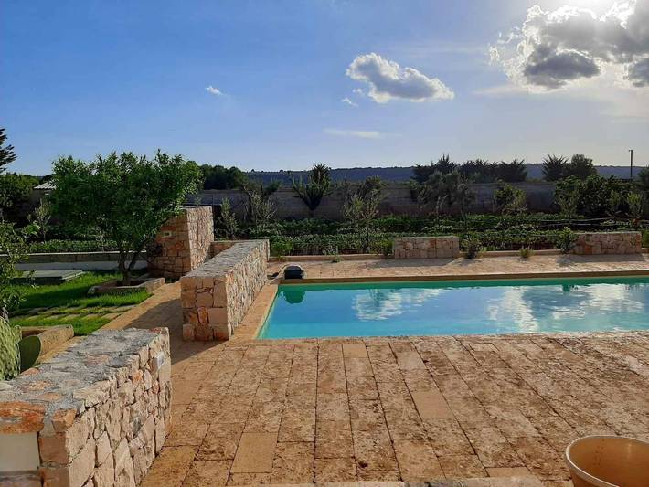 Ferienhaus für 5 Personen, mit Garten und Pool
