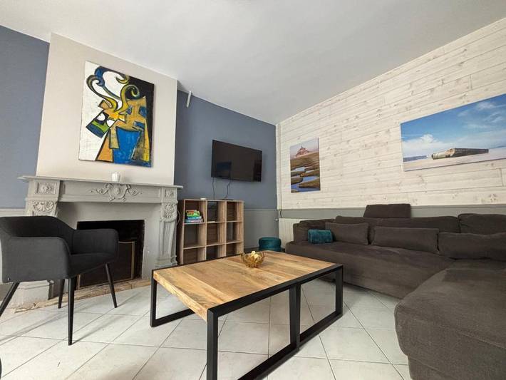 Location de vacances pour 10 personnes, avec terrasse à Arromanches-les-Bains - 4