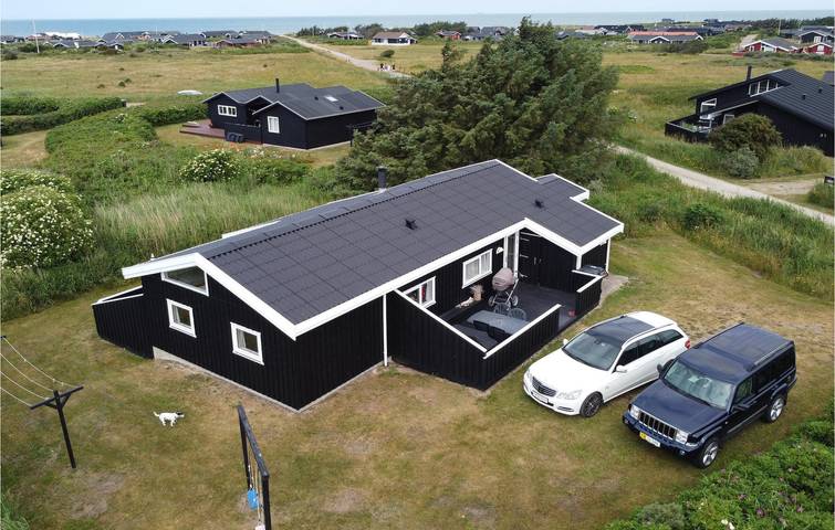 Ferienhaus für 8 Personen, mit Terrasse und Whirlpool sowie Garten und Sauna in Nørlev Strand - 4